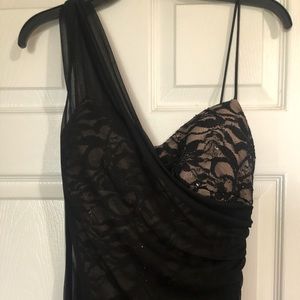 Black dress/ vestido negro de noche